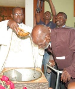 Maruge baptised